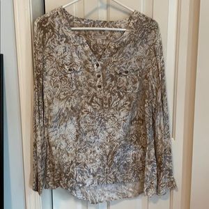 Dress Barn long sleeve blouse 1X
